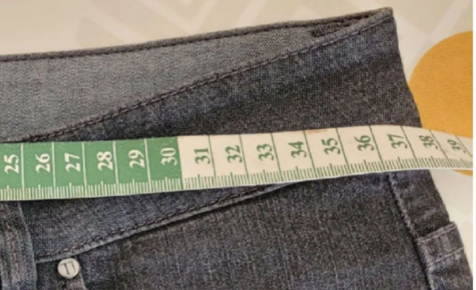 Trussardi Jean TFr38/TM-Cinza-Mod. 130-Corte Reto e Justo em OT – photo 12